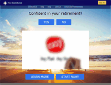 Tablet Screenshot of planconfidence.com